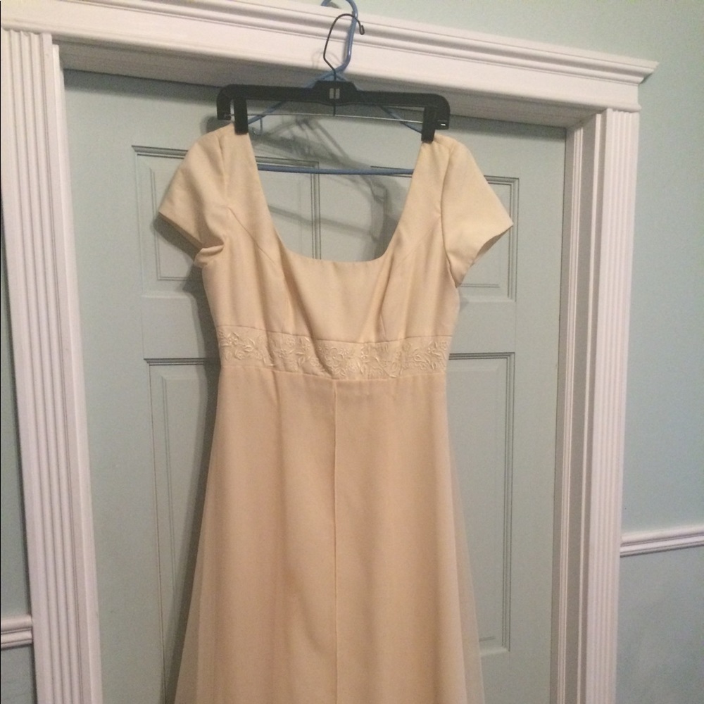 Empire waist style dress.